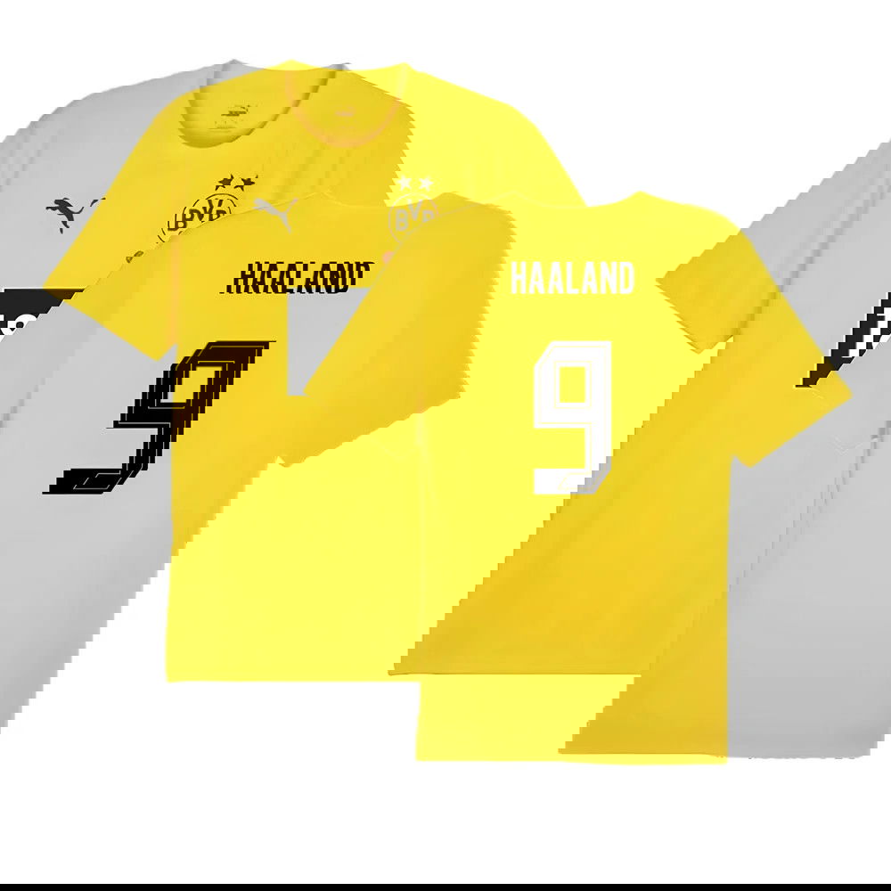 2024-2025 Borussia Dortmund Training Shirt (Yellow) (Haaland 9)