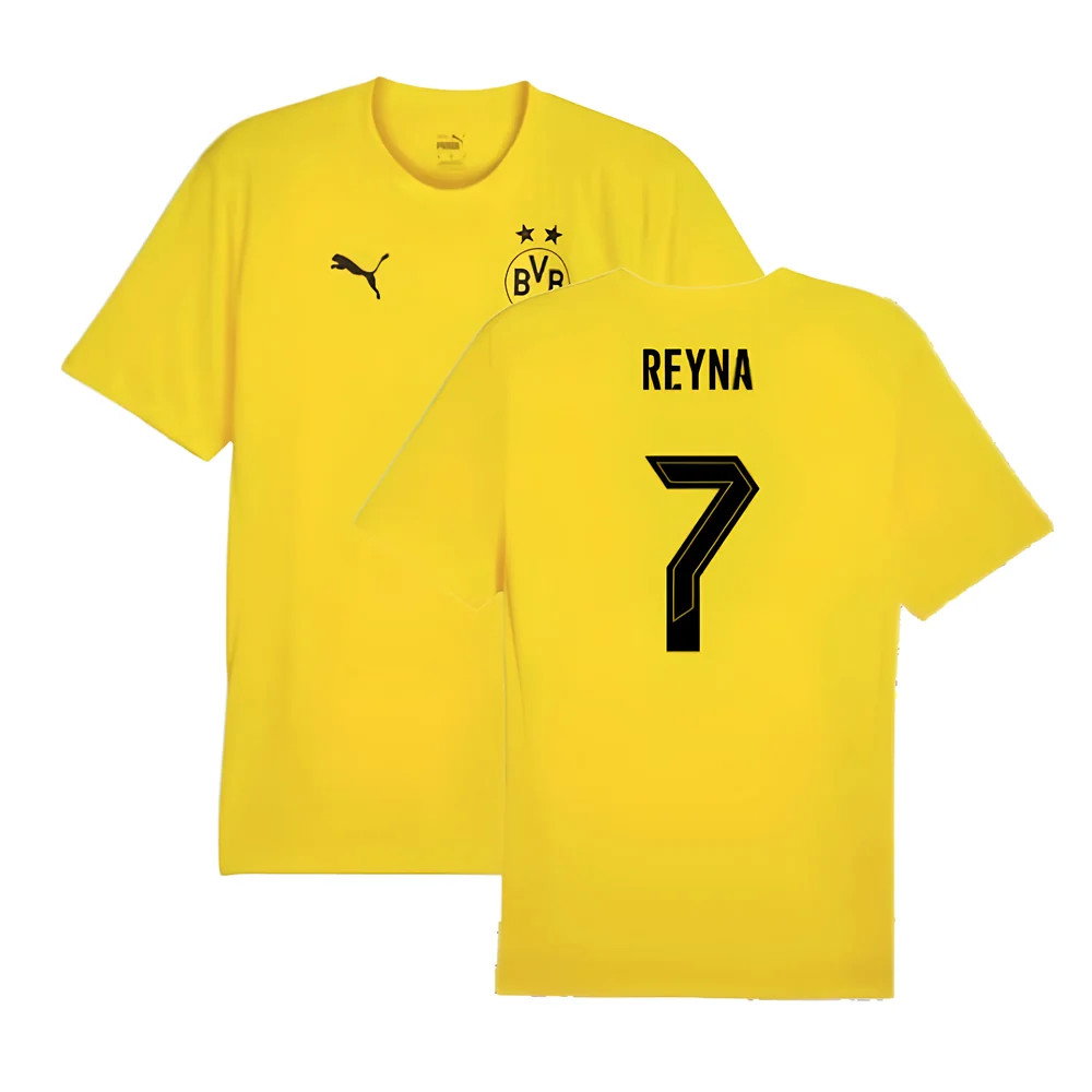 2024-2025 Borussia Dortmund Training Shirt (Yellow) - Kids (Reyna 7)