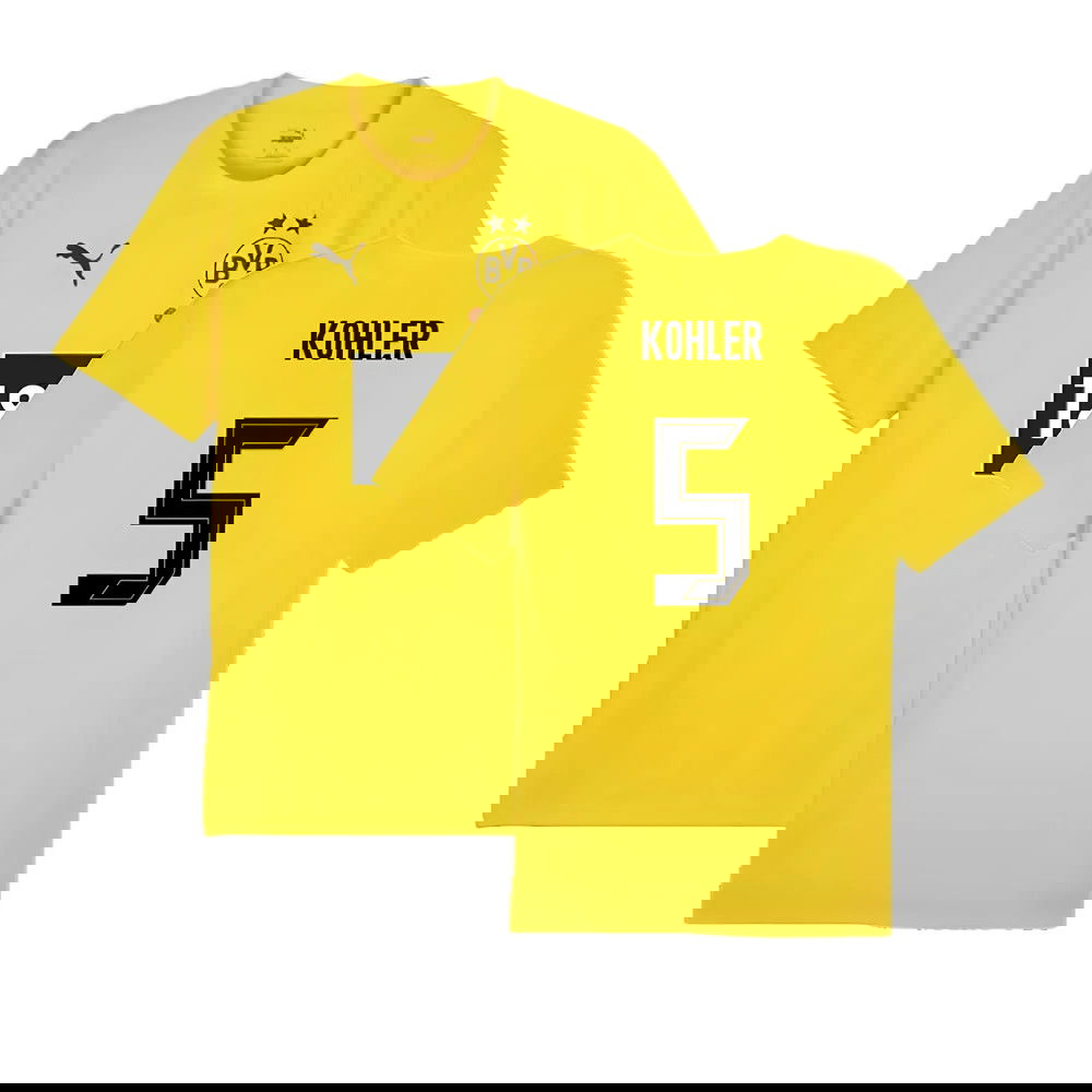 2024-2025 Borussia Dortmund Training Shirt (Yellow) (Kohler 5)
