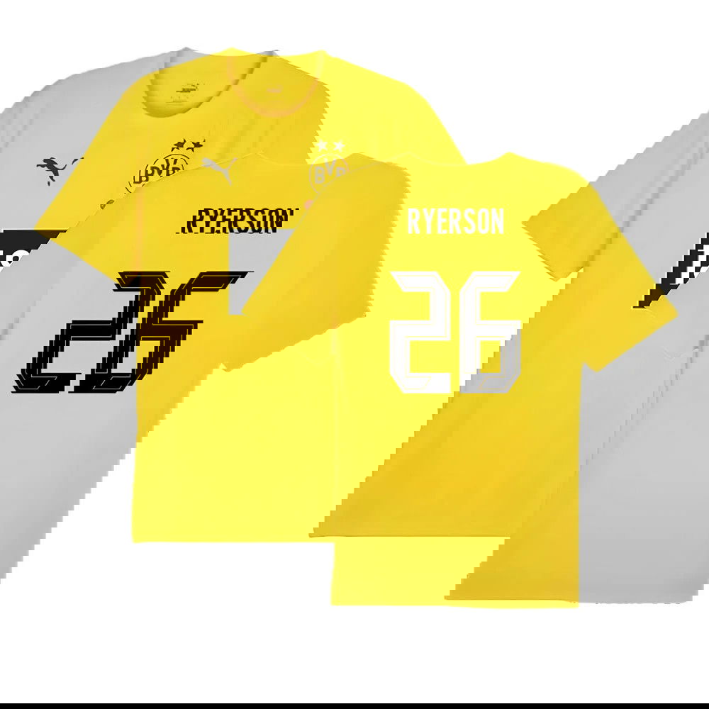 2024-2025 Borussia Dortmund Training Shirt (Yellow) (Ryerson 26)