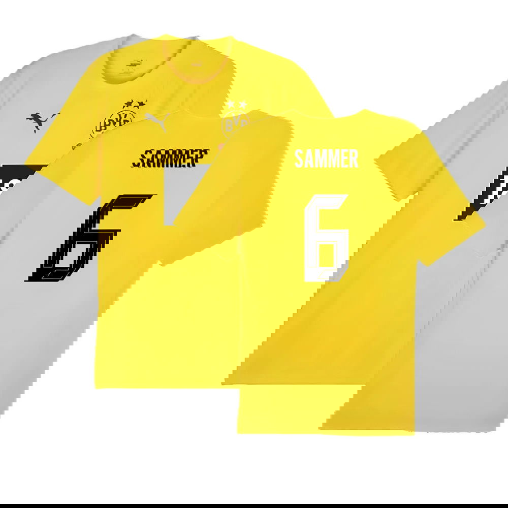 2024-2025 Borussia Dortmund Training Shirt (Yellow) (Sammer 6)
