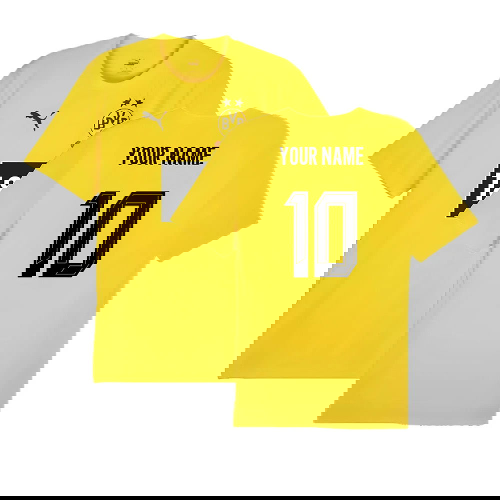 2024-2025 Borussia Dortmund Training Shirt (Yellow) (Your Name)