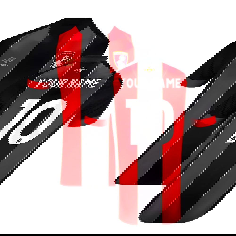 2024-2025 Bournemouth Home Shirt (Your Name)