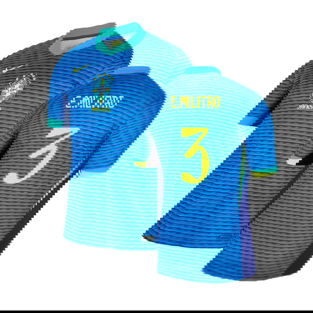 2024-2025 Brazil Away Shirt (E.Militao 3)