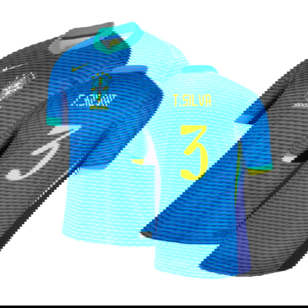 2024-2025 Brazil Away Shirt (T.Silva 3)