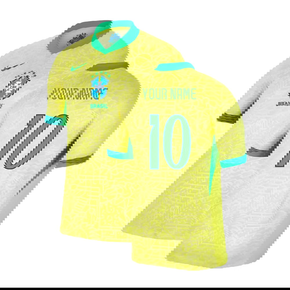2024-2025 Brazil Home Shirt (Your Name)