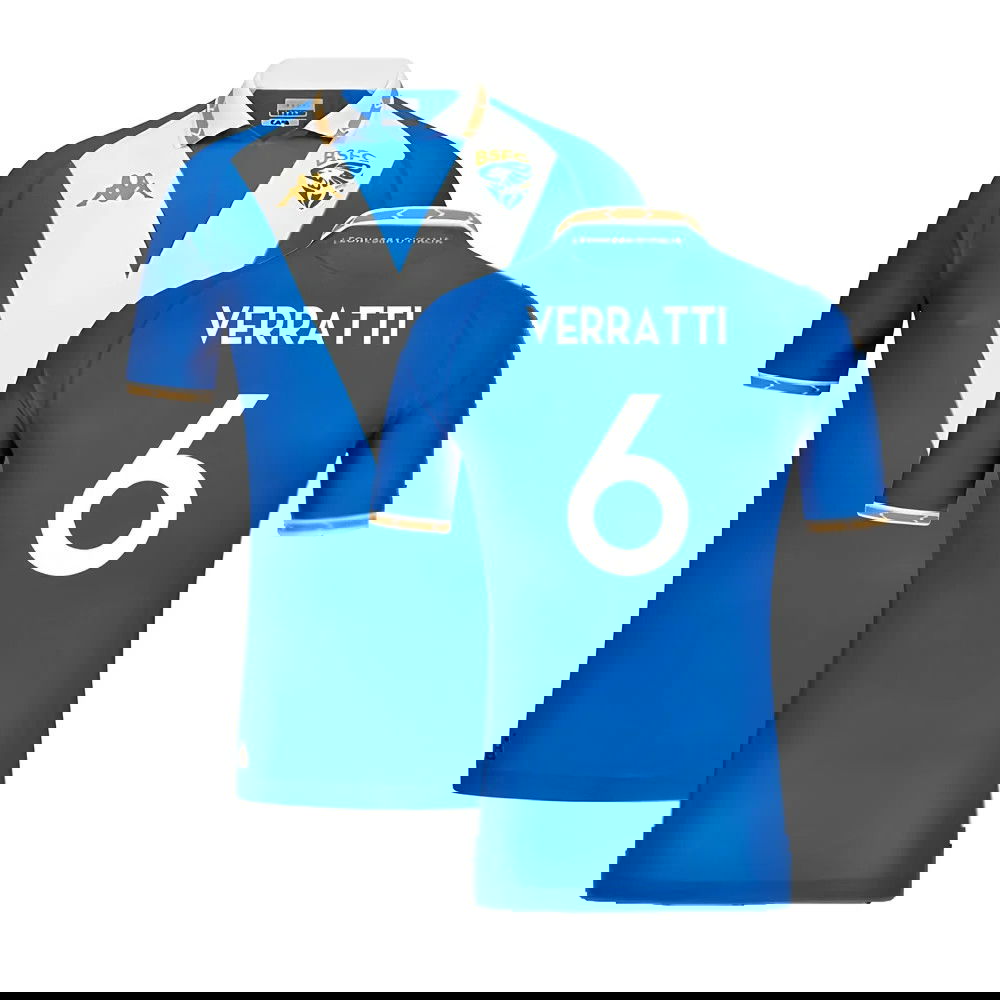 2024-2025 Brescia Kombat Pro Home Shirt (Verratti 6)