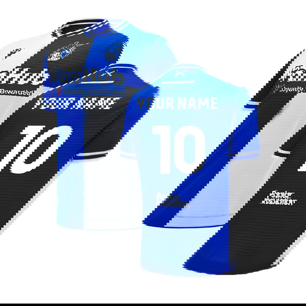 2024-2025 Bristol Rovers Home Shirt (Your Name)