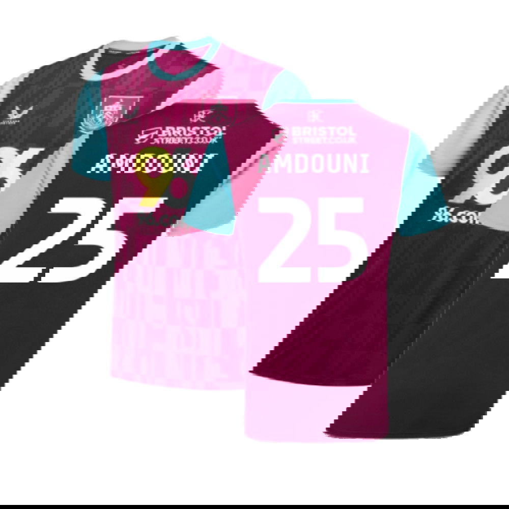 2024-2025 Burnley Home Shirt (Amdouni 25)
