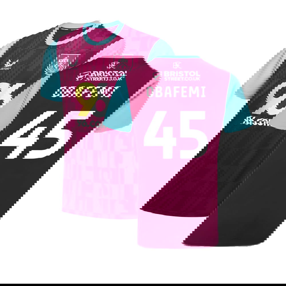 2024-2025 Burnley Home Shirt (Obafemi 45)