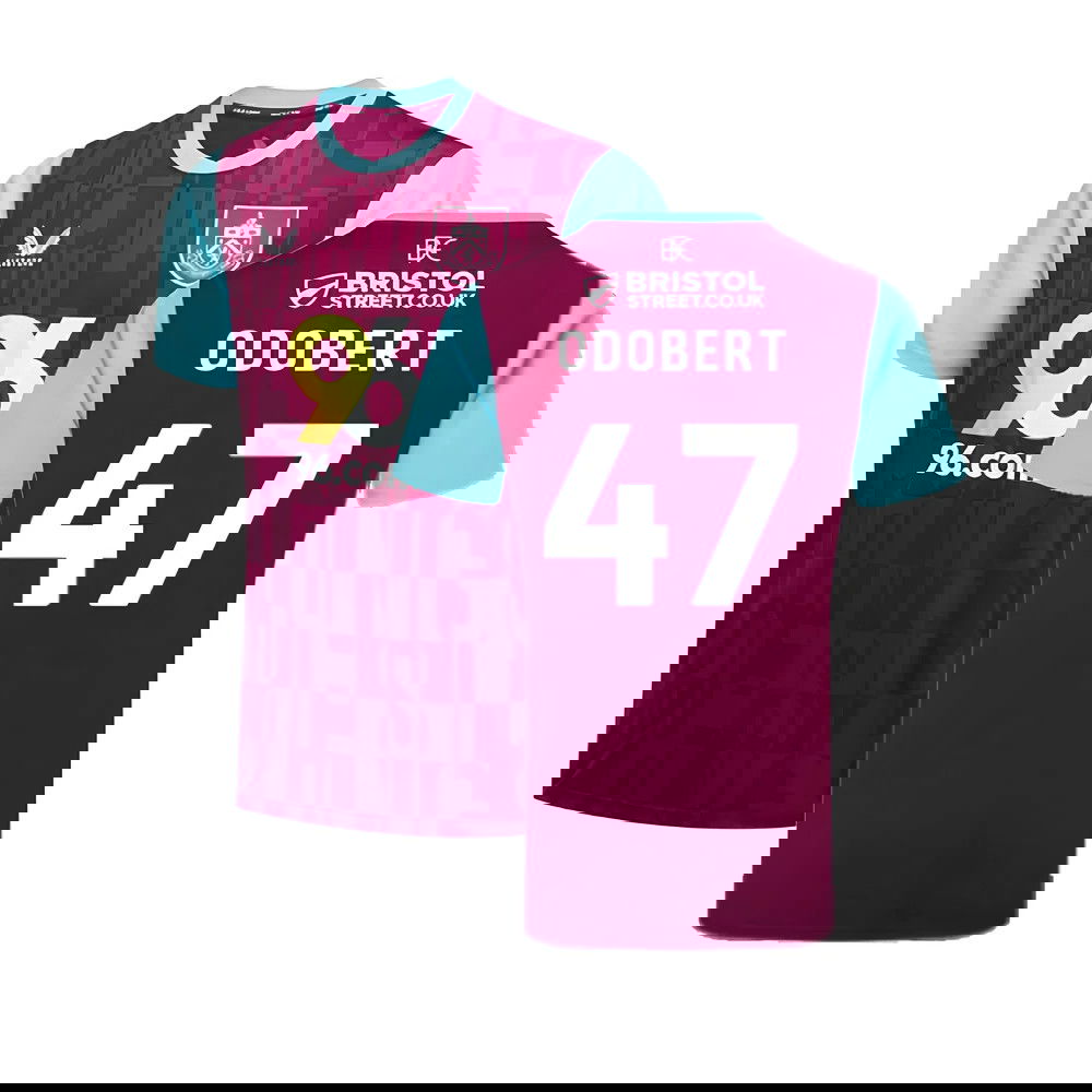 2024-2025 Burnley Home Shirt (Odobert 47)