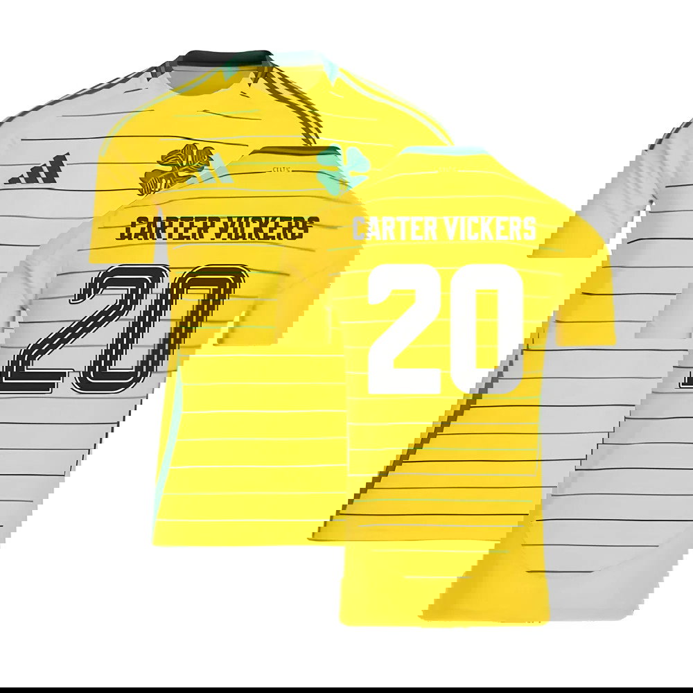 2024-2025 Celtic Away Shirt (No Sponsor) (Carter Vickers 20)