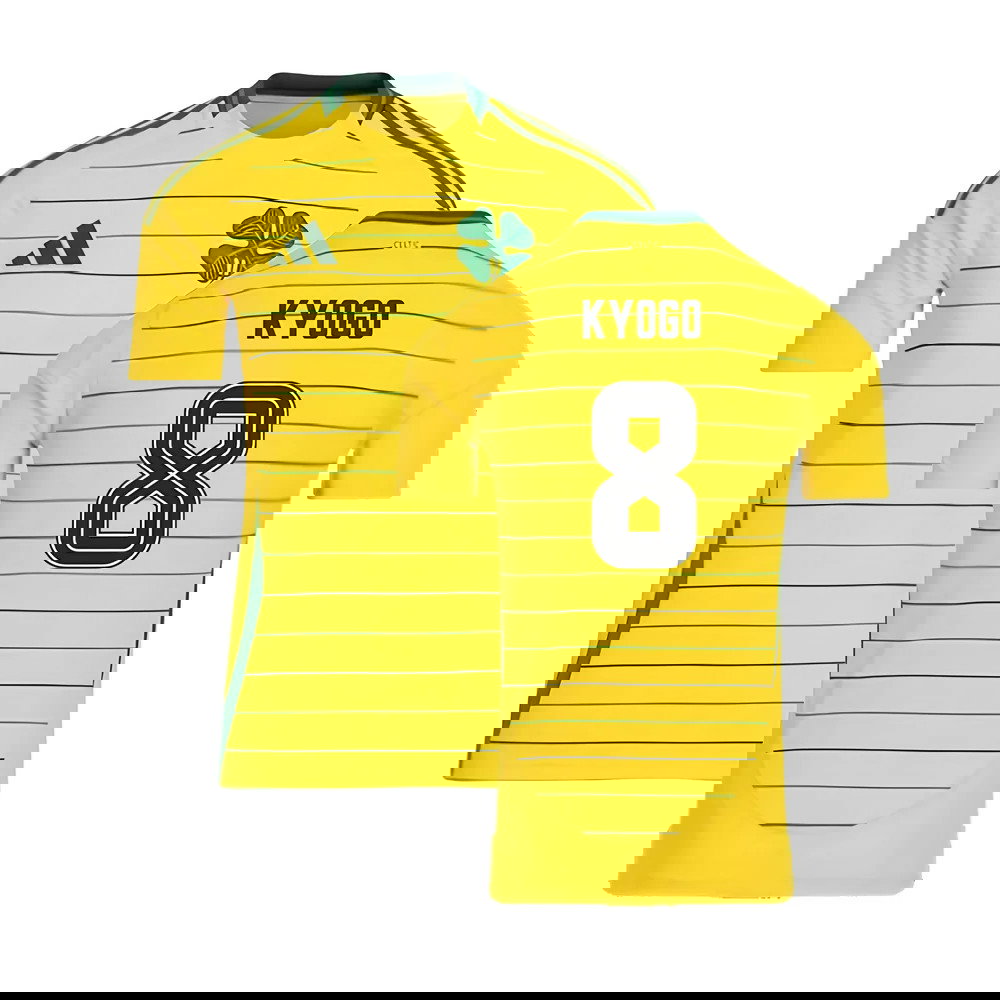 2024-2025 Celtic Away Shirt (No Sponsor) (Kyogo 8)