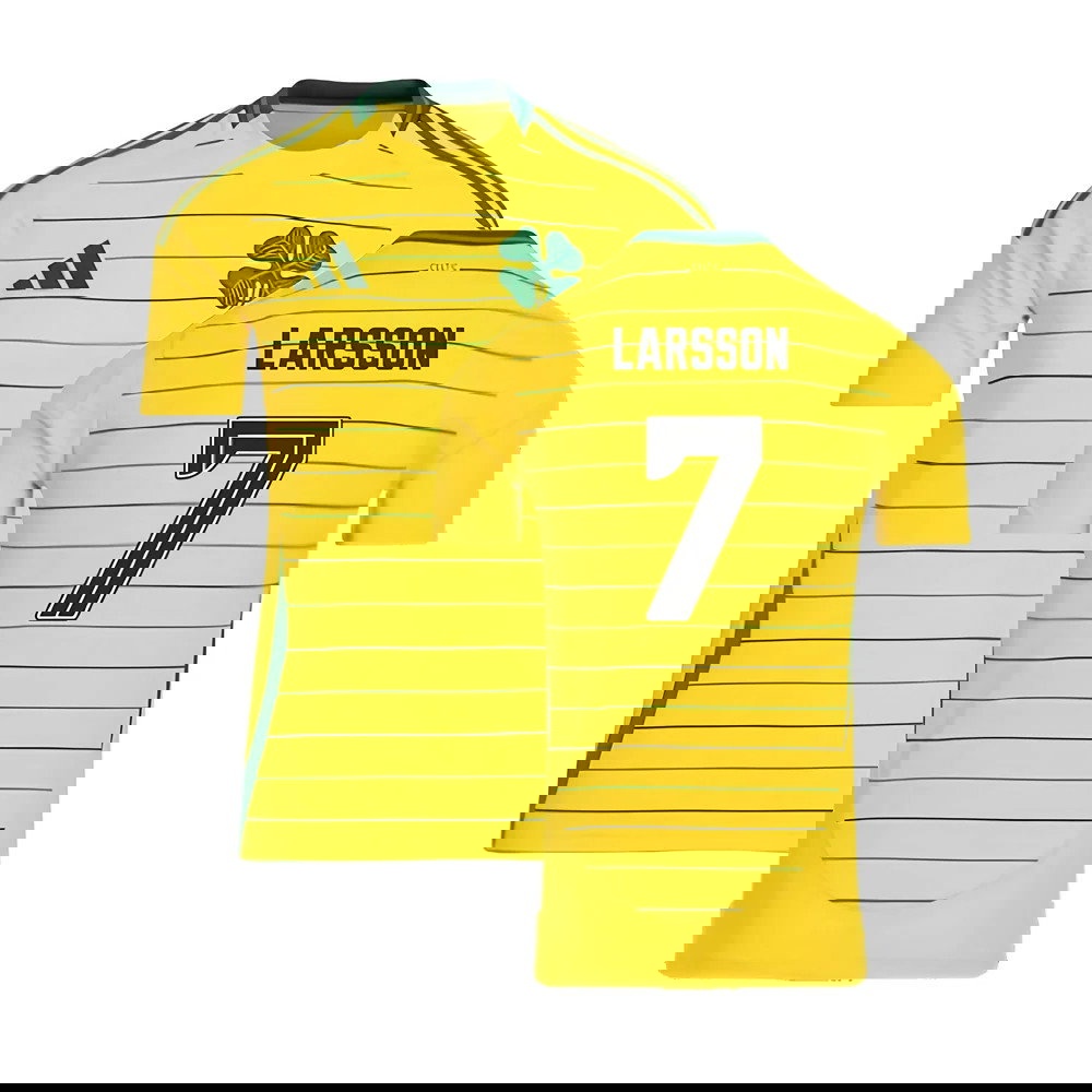 2024-2025 Celtic Away Shirt (No Sponsor) (Larsson 7)