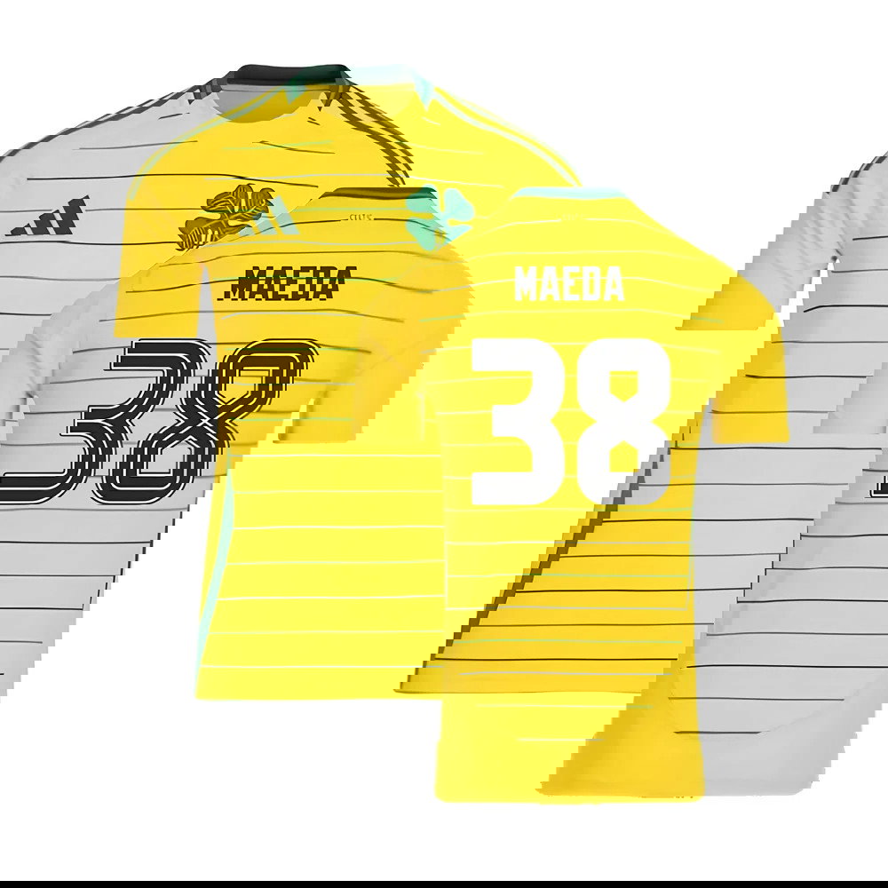 2024-2025 Celtic Away Shirt (No Sponsor) (Maeda 38)
