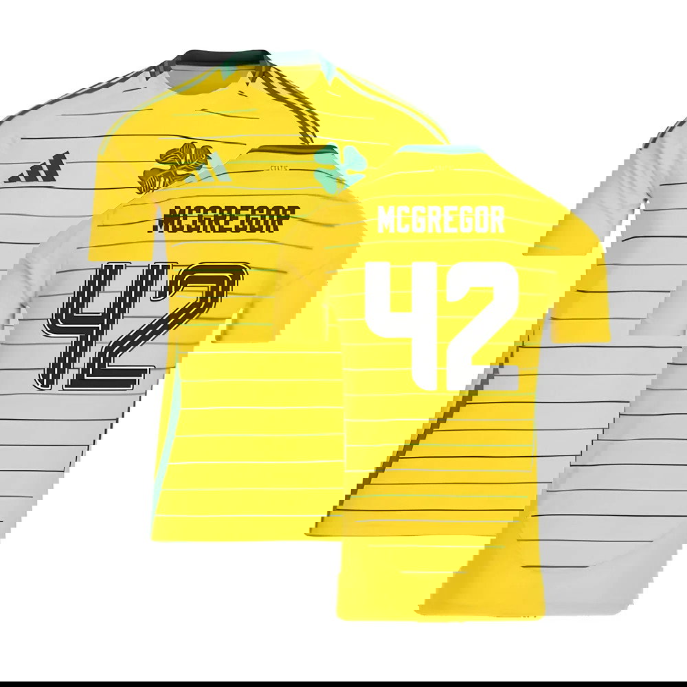 2024-2025 Celtic Away Shirt (No Sponsor) (McGregor 42)