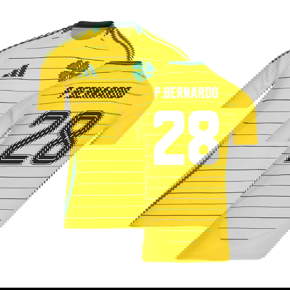2024-2025 Celtic Away Shirt (No Sponsor) (P.Bernardo 28)