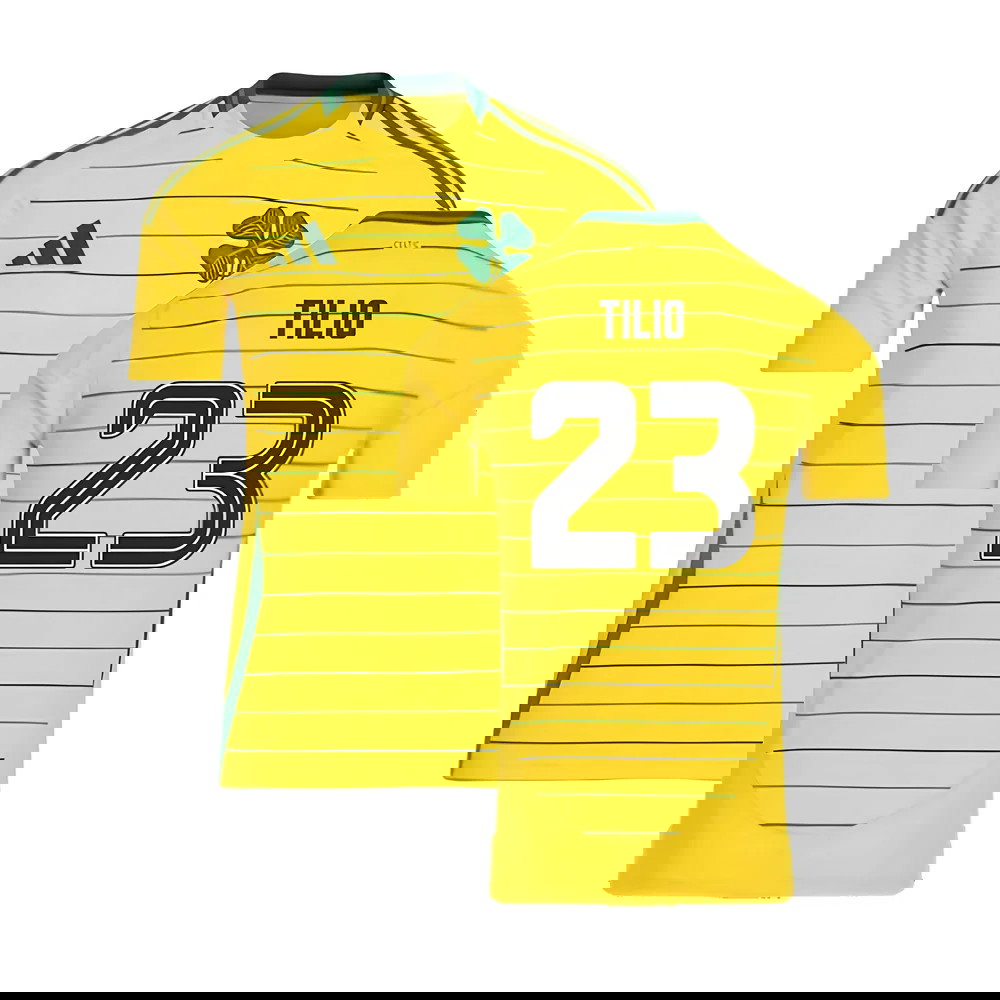 2024-2025 Celtic Away Shirt (No Sponsor) (Tilio 23)