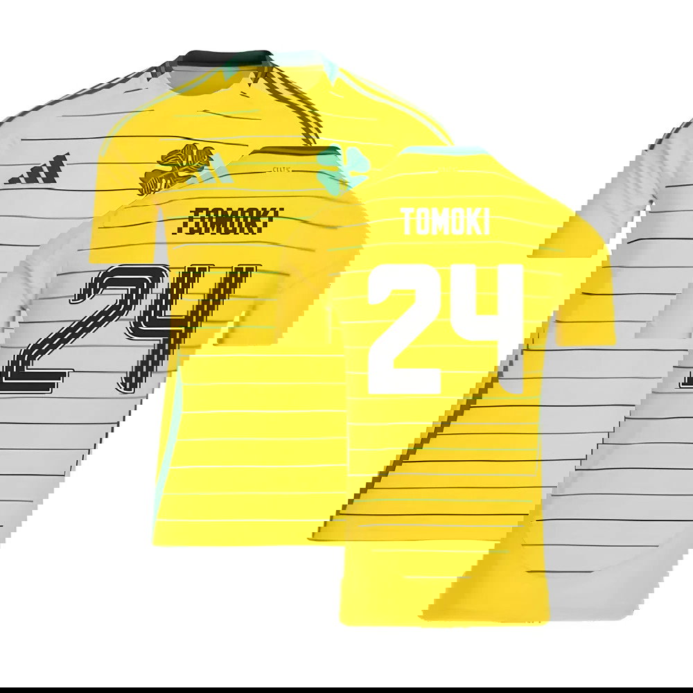 2024-2025 Celtic Away Shirt (No Sponsor) (Tomoki 24)