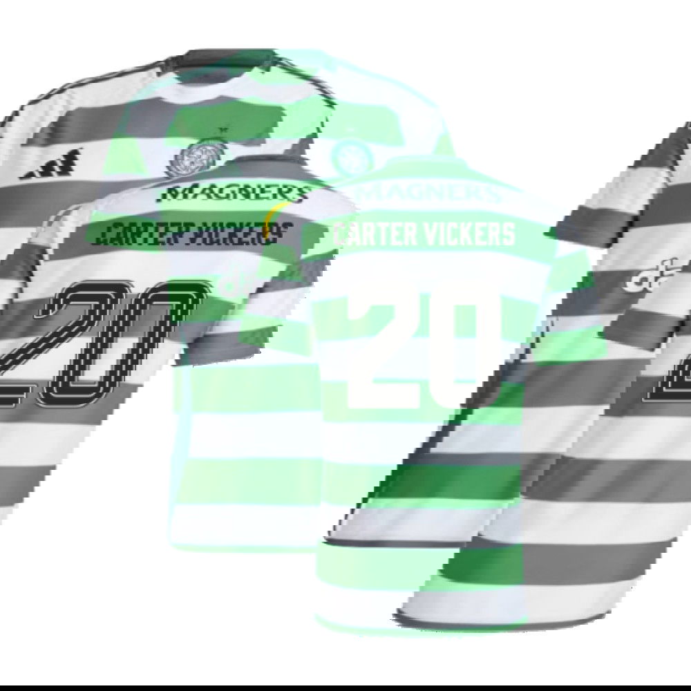 2024-2025 Celtic Home Shirt (Carter Vickers 20)