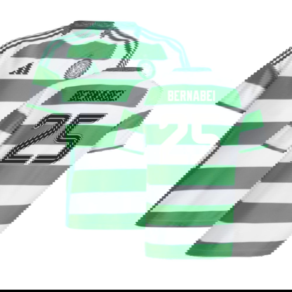2024-2025 Celtic Home Shirt (Kids) (Bernabei 25)