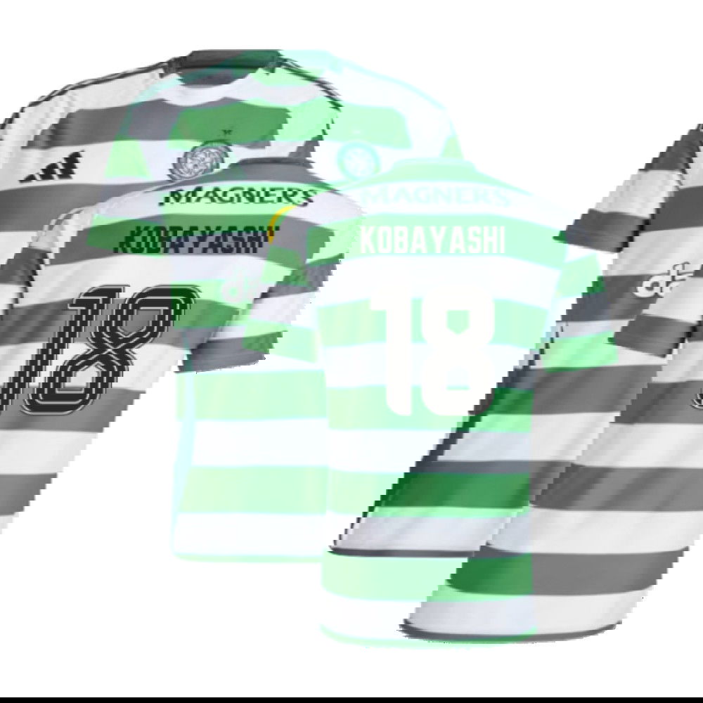 2024-2025 Celtic Home Shirt (Kobayashi 18)