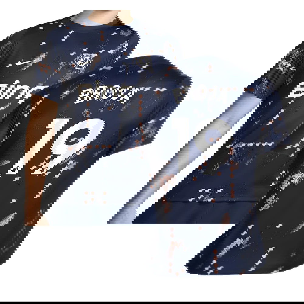 2024-2025 Chelsea Academy Pro Pre-Match Shirt (Obsidian) (Broja 19)