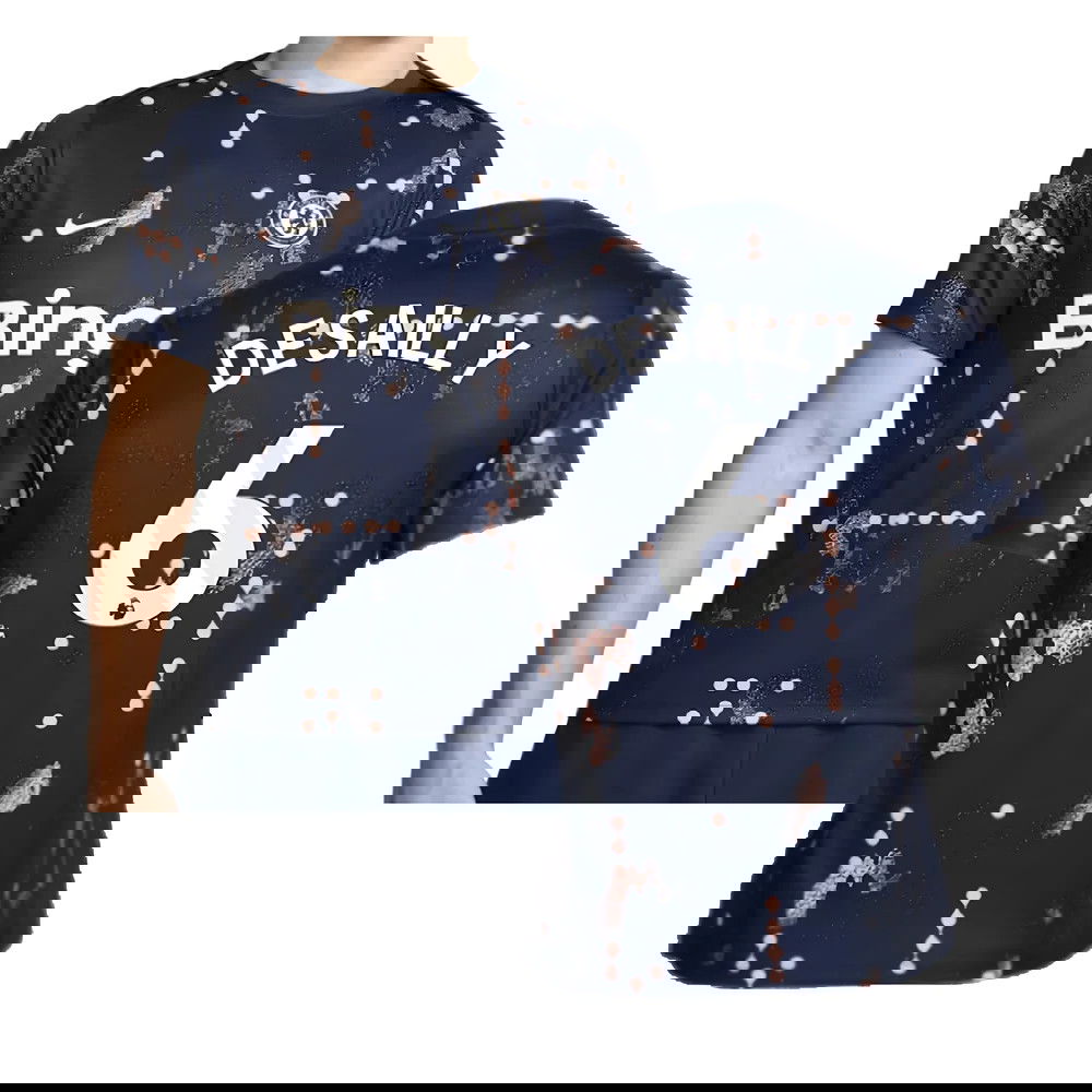 2024-2025 Chelsea Academy Pro Pre-Match Shirt (Obsidian) (Desailly 6)