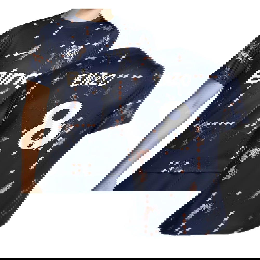 2024-2025 Chelsea Academy Pro Pre-Match Shirt (Obsidian) (Enzo 8)