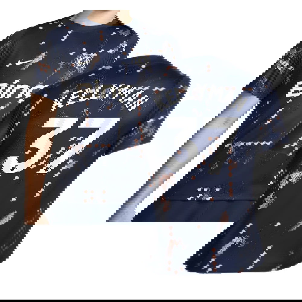 2024-2025 Chelsea Academy Pro Pre-Match Shirt (Obsidian) (Kellyman 37)