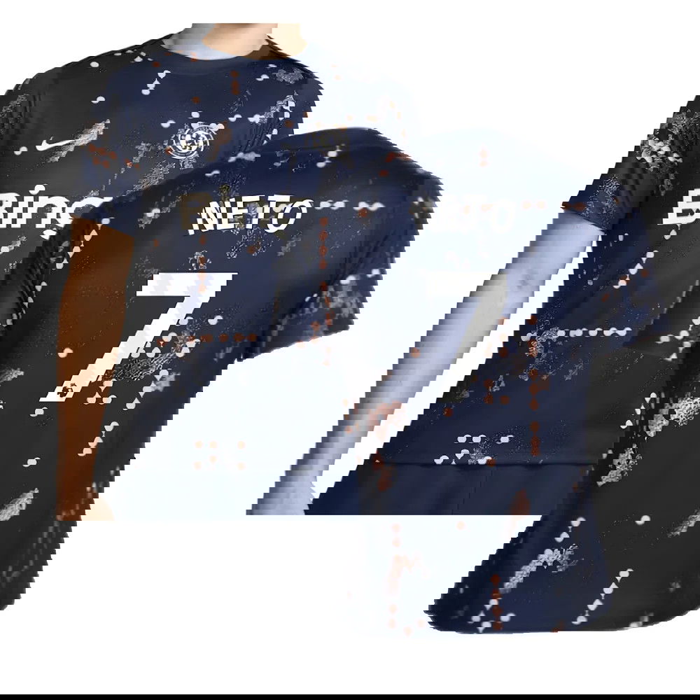 2024-2025 Chelsea Academy Pro Pre-Match Shirt (Obsidian) (Neto 7)