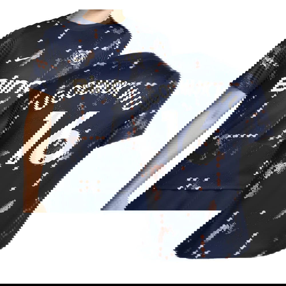 2024-2025 Chelsea Academy Pro Pre-Match Shirt (Obsidian) (Ugochukwu 16)