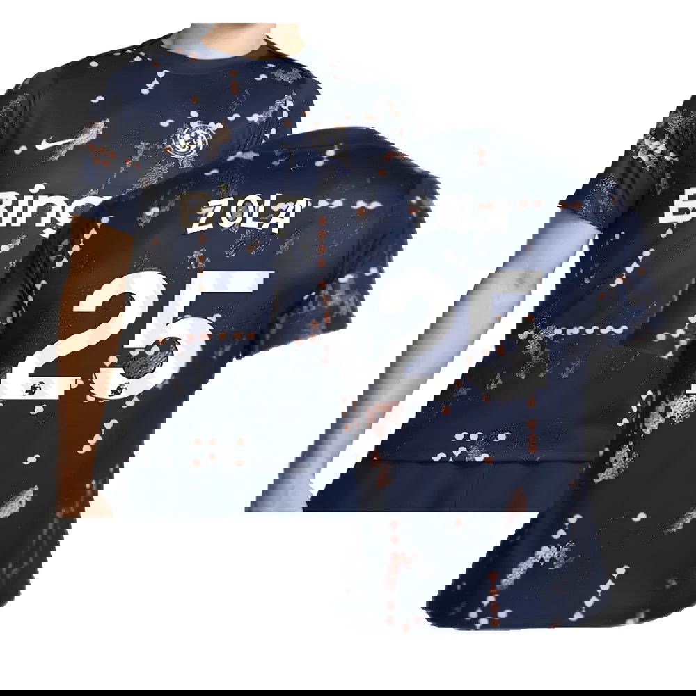 2024-2025 Chelsea Academy Pro Pre-Match Shirt (Obsidian) (Zola 25)