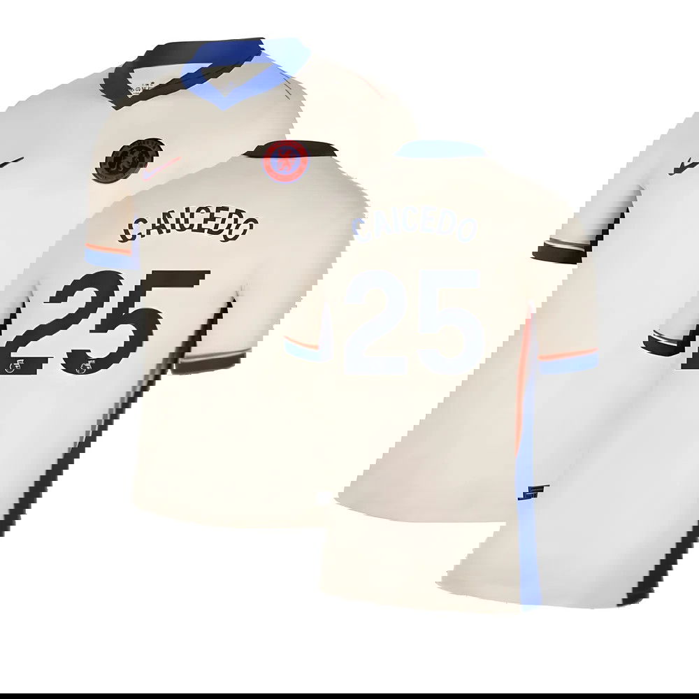 2024-2025 Chelsea Away Shirt (Caicedo 25)