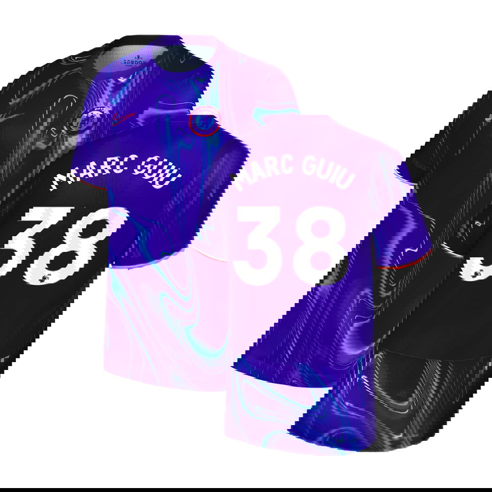 2024-2025 Chelsea Home Authentic Dri-Fit ADV Shirt (Marc Guiu 38)