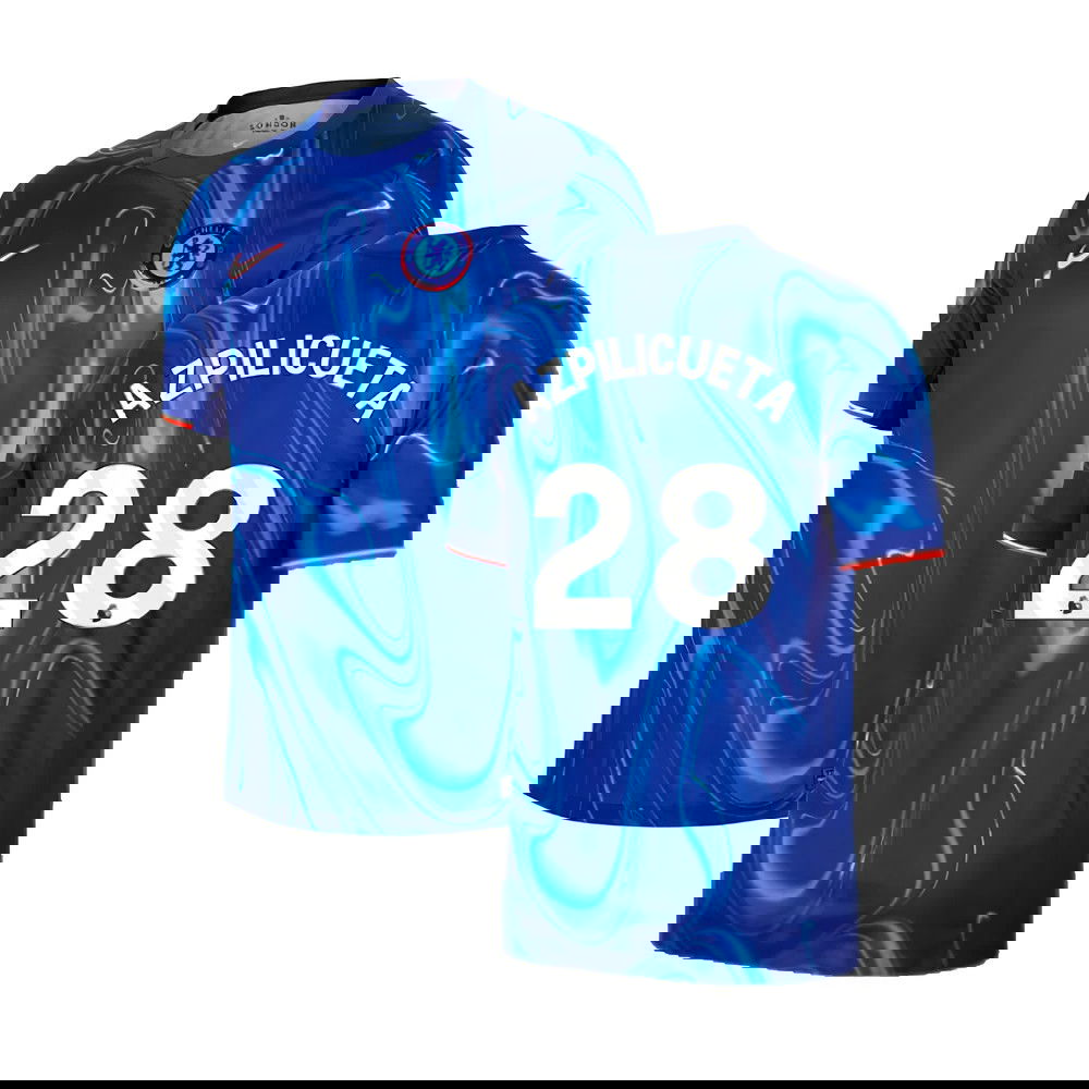 2024-2025 Chelsea Home Shirt (Azpilicueta 28)