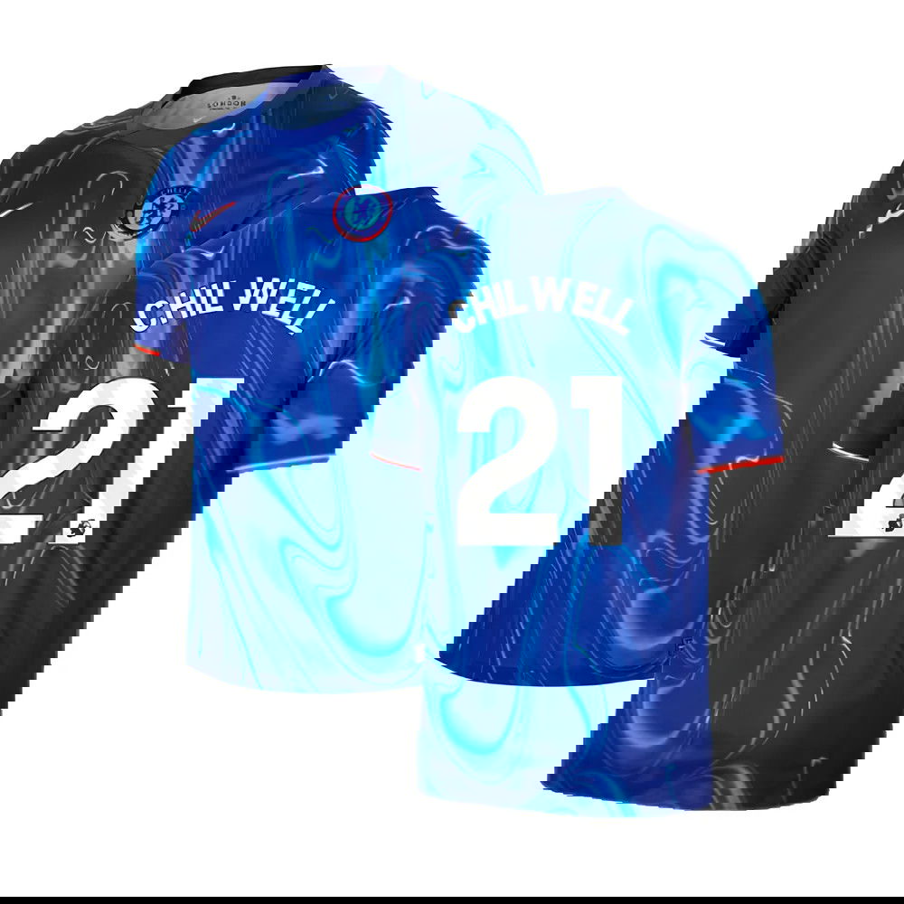 2024-2025 Chelsea Home Shirt (Chilwell 21)