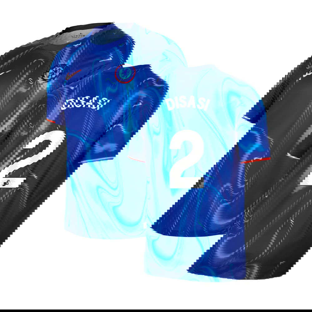 2024-2025 Chelsea Home Shirt (Disasi 2)