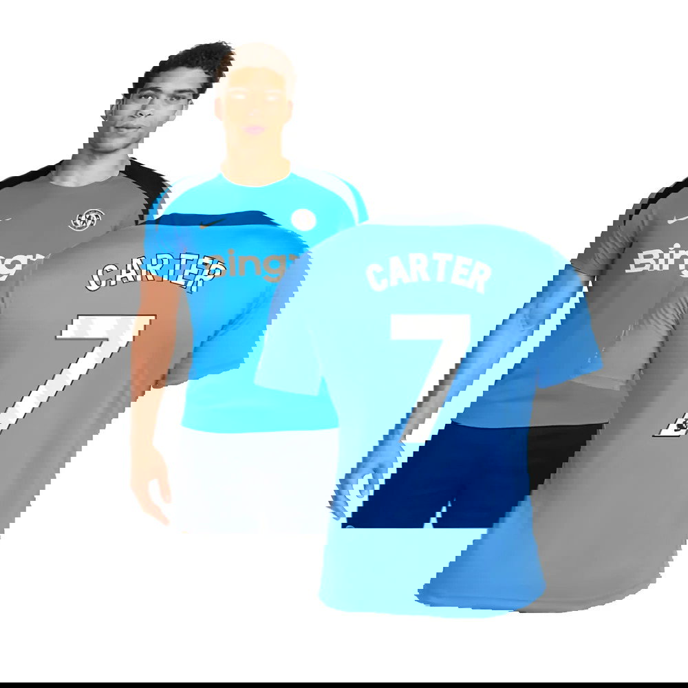 2024-2025 Chelsea Strike Dri-FIT Knit Shirt (Light Photo Blue) (Carter 7)