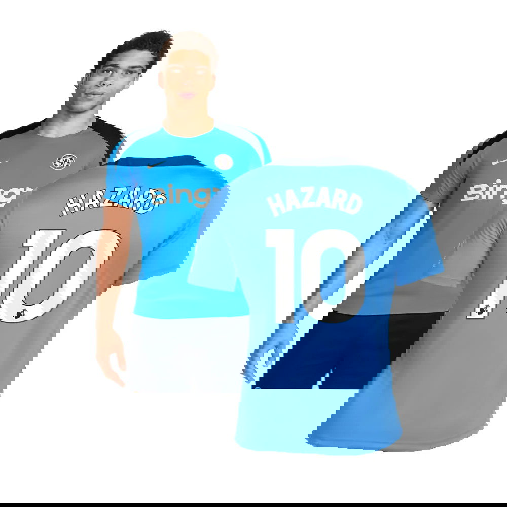 2024-2025 Chelsea Strike Dri-FIT Knit Shirt (Light Photo Blue) (Hazard 10)