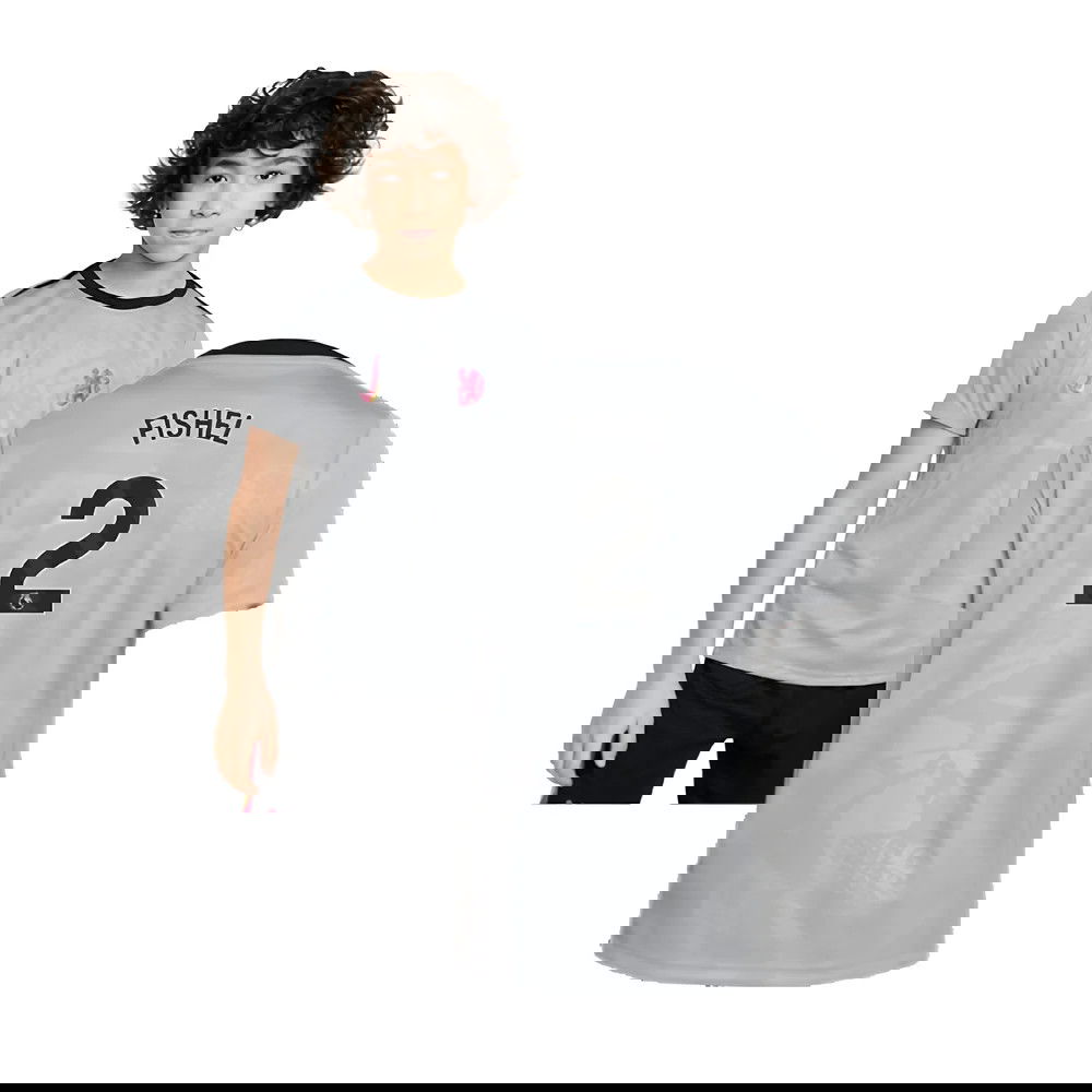 2024-2025 Chelsea Third Academy Pre-Match Shirt (Grey) - Kids (Fishel 2)