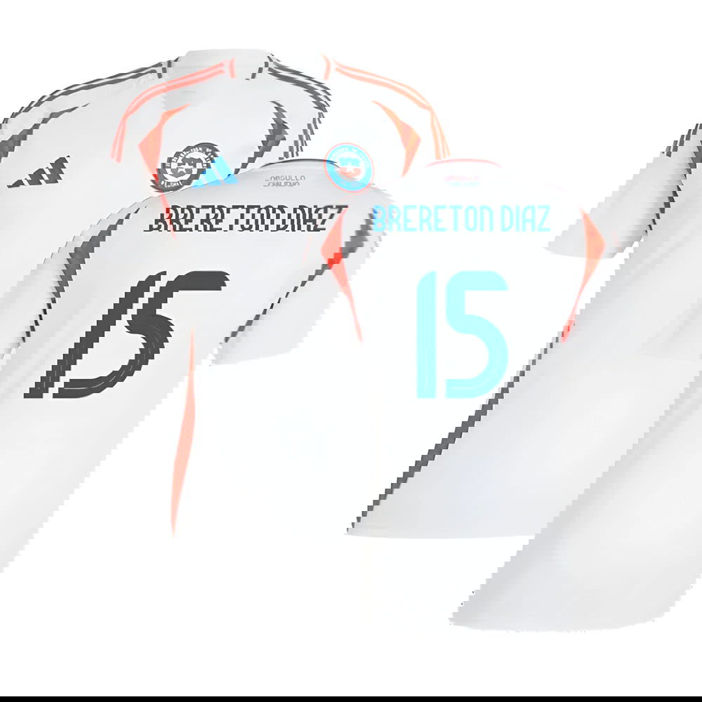 2024-2025 Chile Away Shirt (BRERETON DIAZ 15)