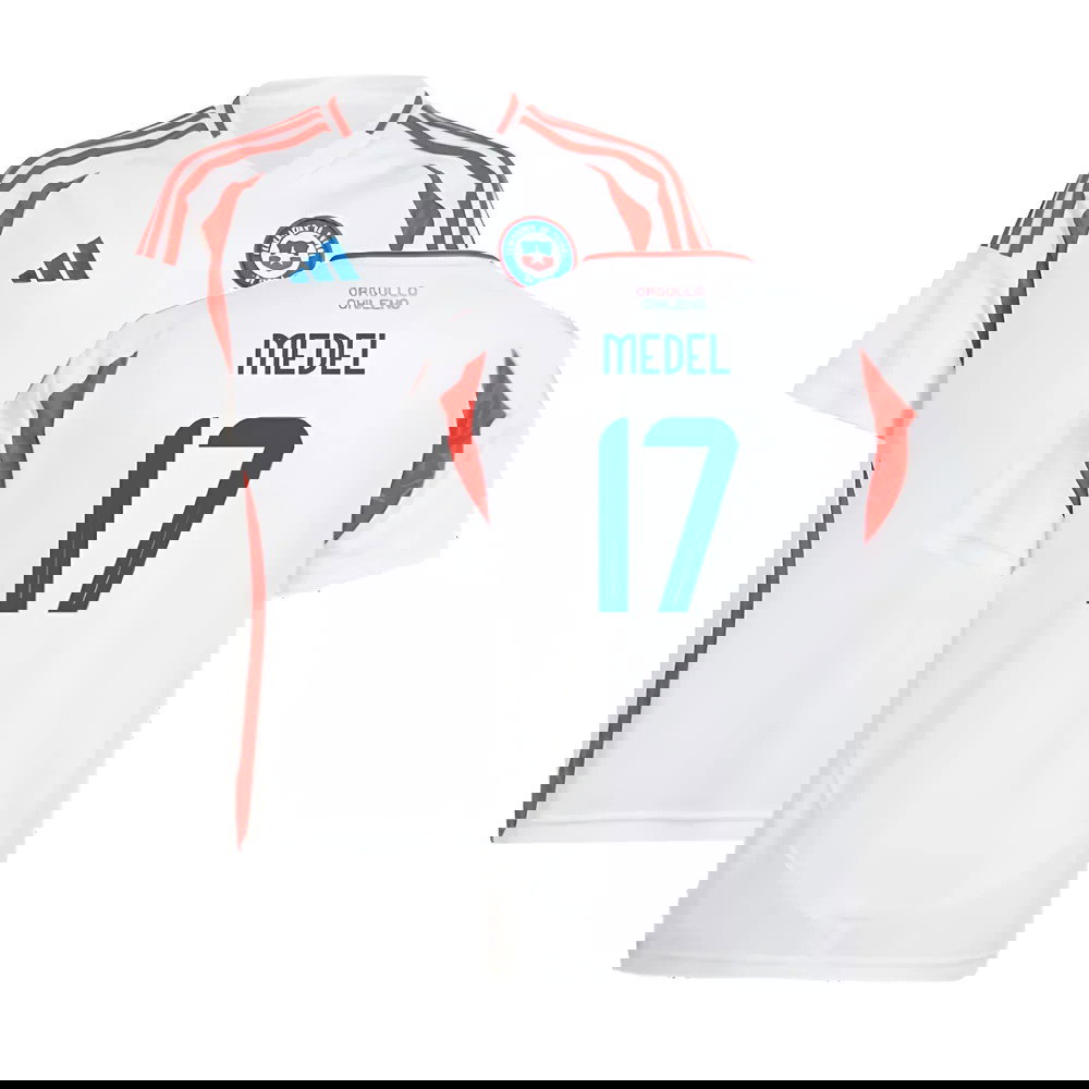 2024-2025 Chile Away Shirt (Kids) (MEDEL 17)