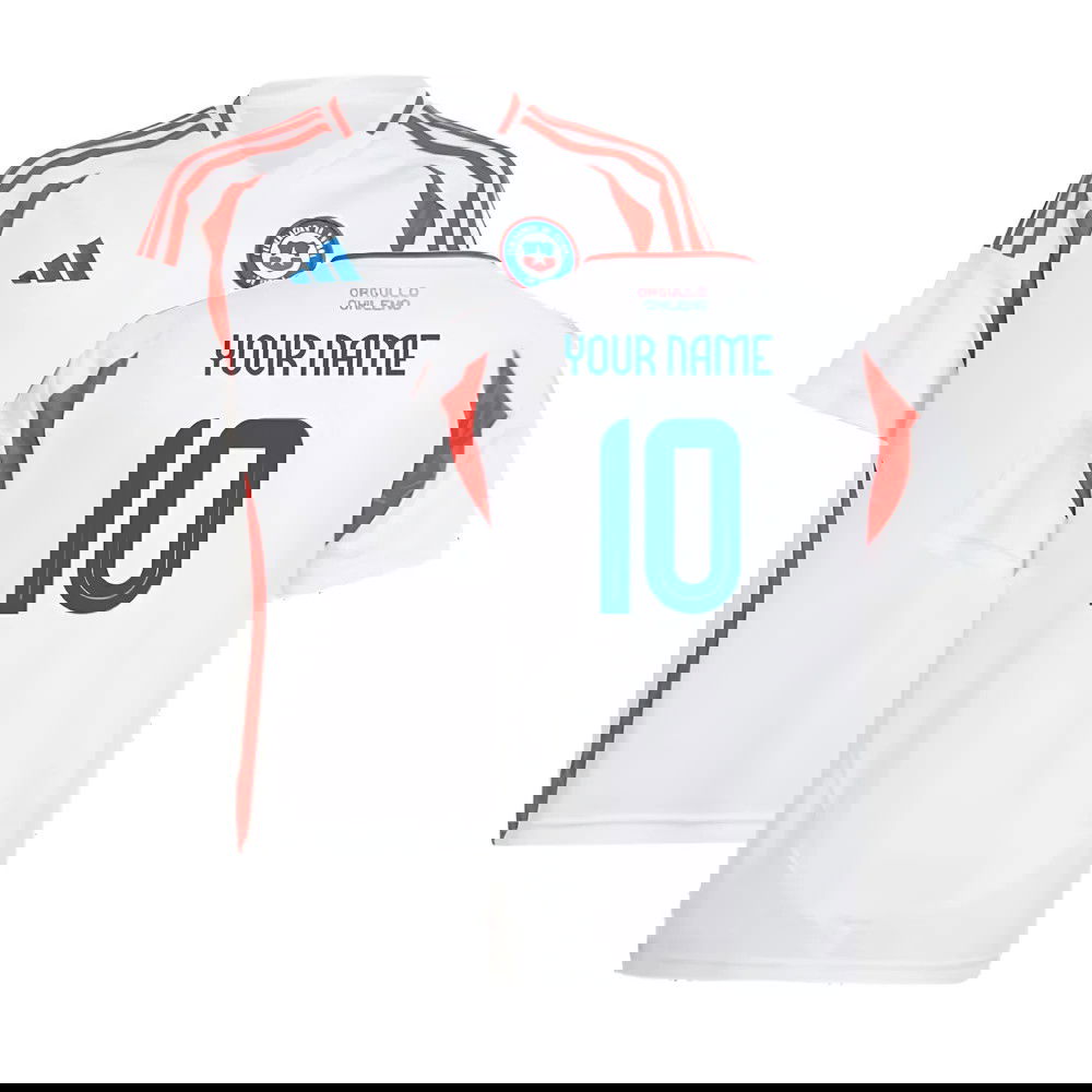 2024-2025 Chile Away Shirt (Kids) (Your Name)