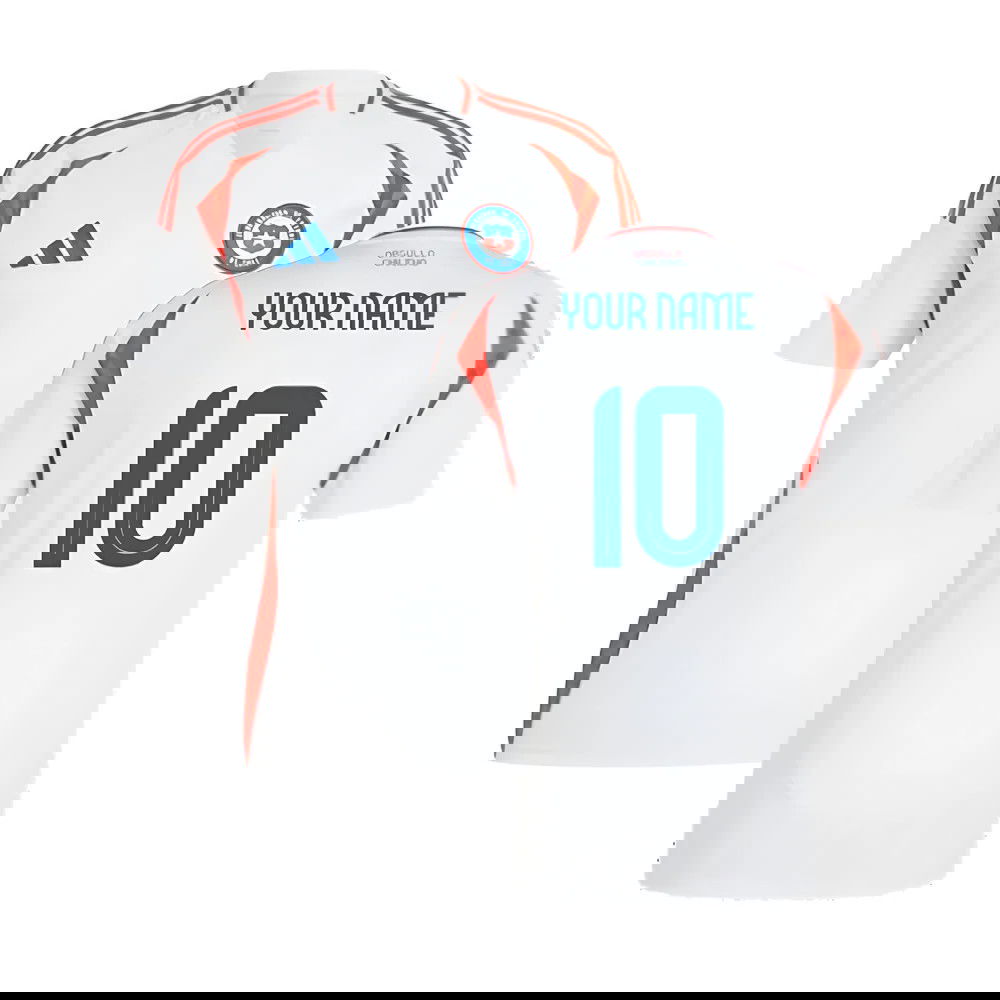 2024-2025 Chile Away Shirt (Your Name)