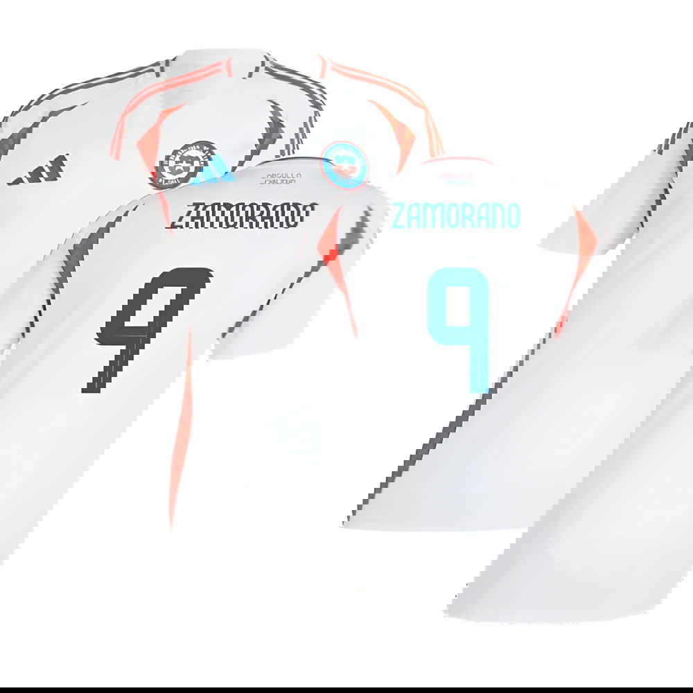 2024-2025 Chile Away Shirt (ZAMORANO 9)