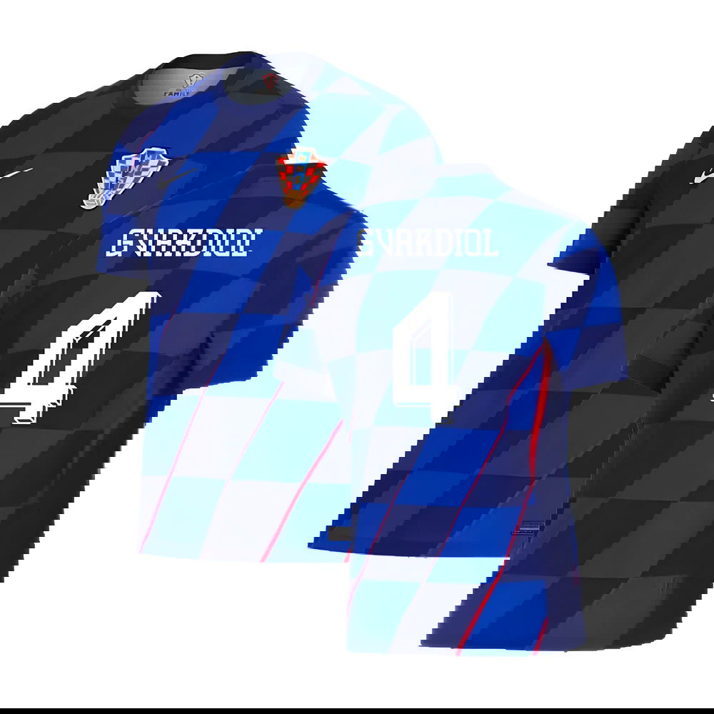 2024-2025 Croatia Away Shirt (Gvardiol 4)
