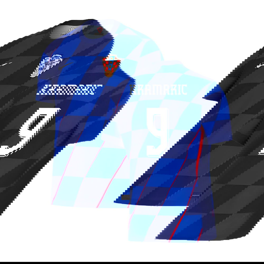 2024-2025 Croatia Away Shirt (Kramaric 9)