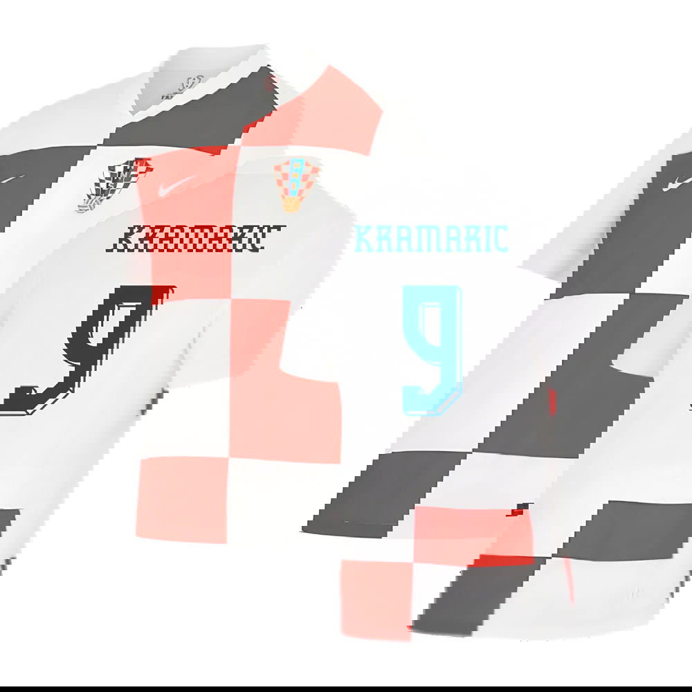 2024-2025 Croatia Home Shirt (Kramaric 9)