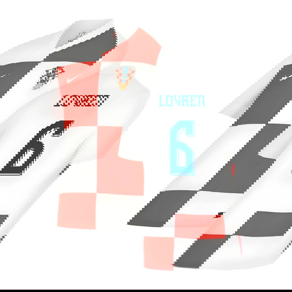 2024-2025 Croatia Home Shirt (Lovren 6)